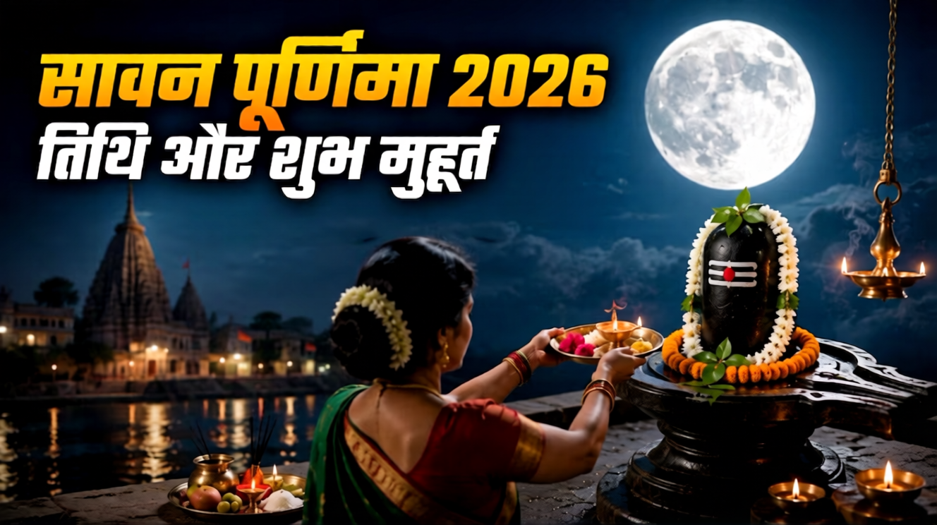 Sawan Purnima 2026: सावन पूर्णिमा 2026 की तारीख को लेकर दूर करें भ्रम, पंचांग से जानें सही तिथि और समय