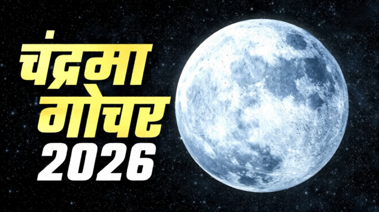 Chandra Gochar 2026: ढाई दिन में बदलती है चंद्रमा की राशि, जानें मन और भावनाओं पर प्रभाव !