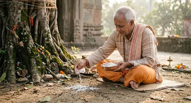 Pitru Paksha 2026: पितरों को प्रसन्न करने के लिए चीटियों को क्यों खिलाएं आटा-चीनी? जानें धार्मिक महत्व !